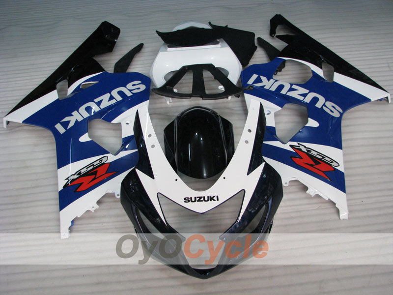 Kit carene a iniezione per GSX R750 anni 04-05 - Blu, Bianco - Stile Fabbrica #OYO87901223 Immagine secondaria del prodotto