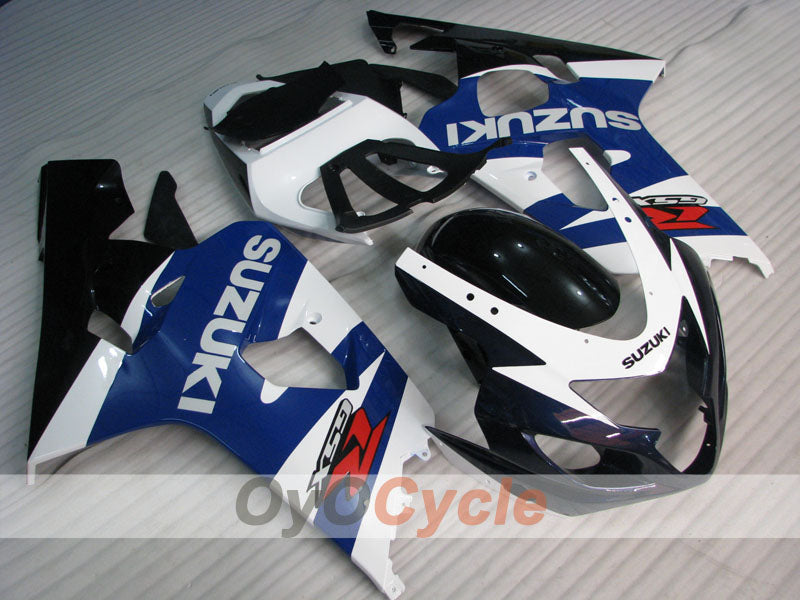 Kit carene a iniezione per GSX R750 anni 04-05 - Blu, Bianco - Stile Fabbrica #OYO87901223 Immagine principale del prodotto
