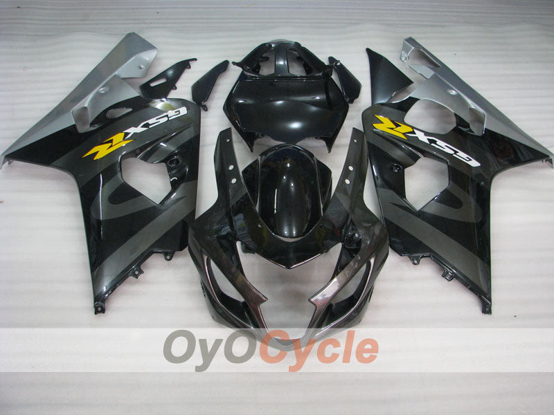 Kit carene a iniezione per GSX R750 04-05 - Nero, Grigio - Stile di fabbrica #OYO87901225 Immagine secondaria del prodotto