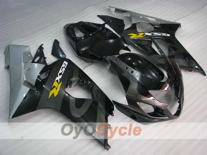 Kit carene a iniezione per GSX R750 04-05 - Nero, Grigio - Stile di fabbrica #OYO87901225 Immagine principale del prodotto