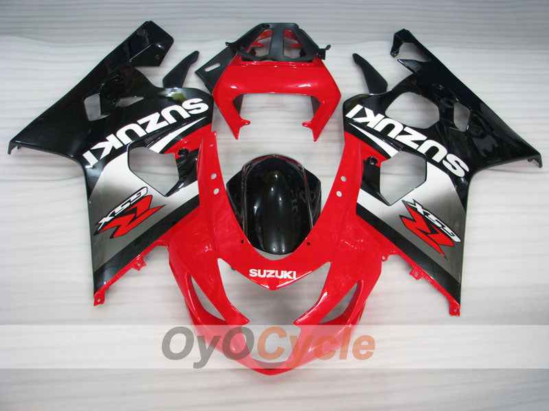 Kit carene stampate a iniezione per GSXR600 04-05 - Rosso, Nero - Stile originale #OYO87901404 Immagine secondaria del prodotto