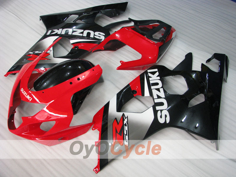 Carene a iniezione per GSX R750 04-05 - Rosso, Nero - Stile di fabbrica #OYO87901227 Immagine secondaria del prodotto