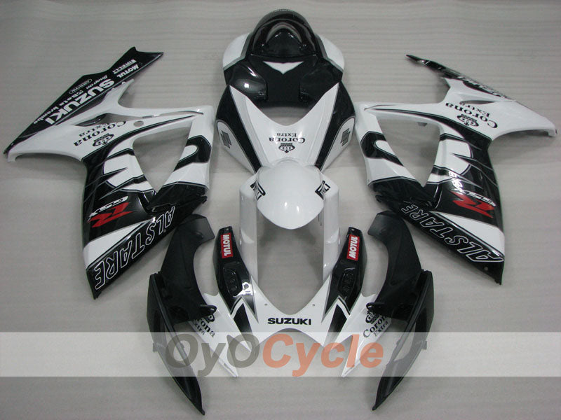 Carene a iniezione per GSX R600 06-07 - Bianco, Nero - Corona, MOTUL #OYO87901434 Immagine secondaria del prodotto