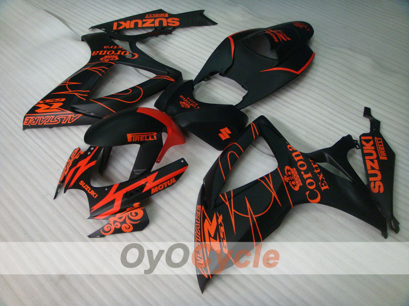 Carene a iniezione per GSX R600 06-07 - Arancio, Nero, Opaco - Corona, MOTUL #OYO87901436 Immagine secondaria del prodotto