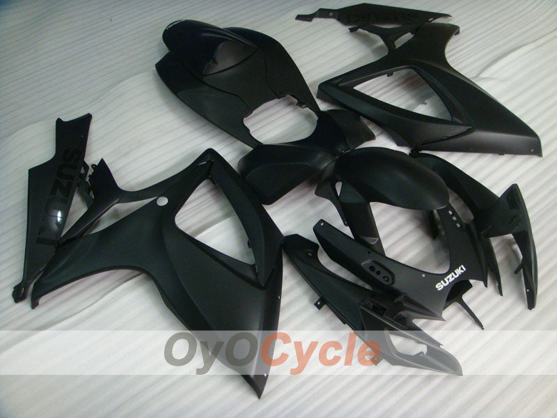 Kit carene a iniezione per GSX R600 06-07 - Nero opaco - Stile originale #OYO87901475 Immagine secondaria del prodotto
