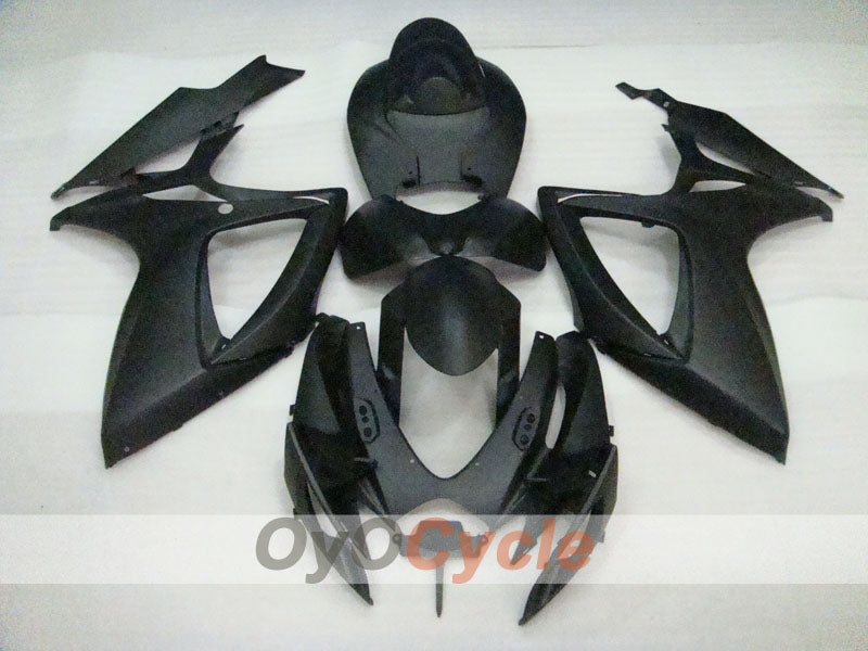 Carene a iniezione per GSX R600 06-07 - Nero opaco - Stile originale #OYO87901488 Immagine secondaria del prodotto