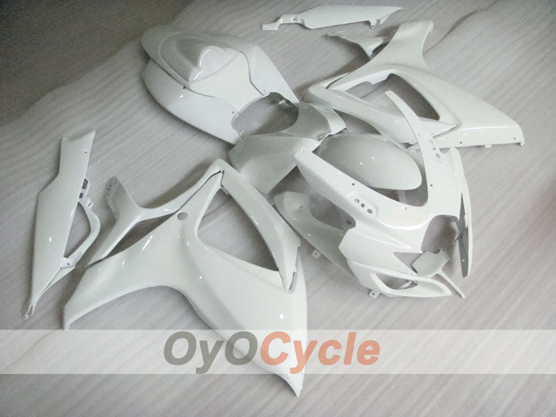 Carenatura a iniezione per GSX R600 06-07 - Bianca - Stile Fabbrica #OYO87901490 Immagine principale del prodotto