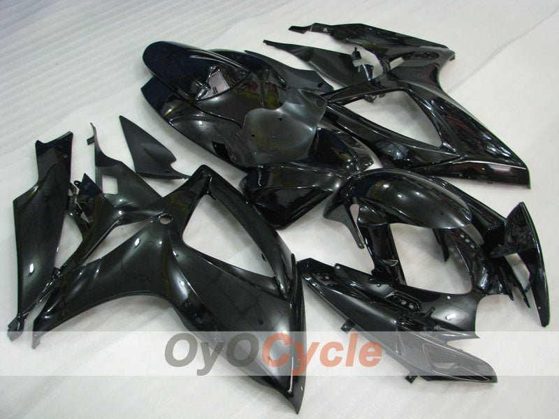Kit carenatura a iniezione per GSX R600 06-07 - Nero - Stile di fabbrica #OYO87901492 Immagine principale del prodotto