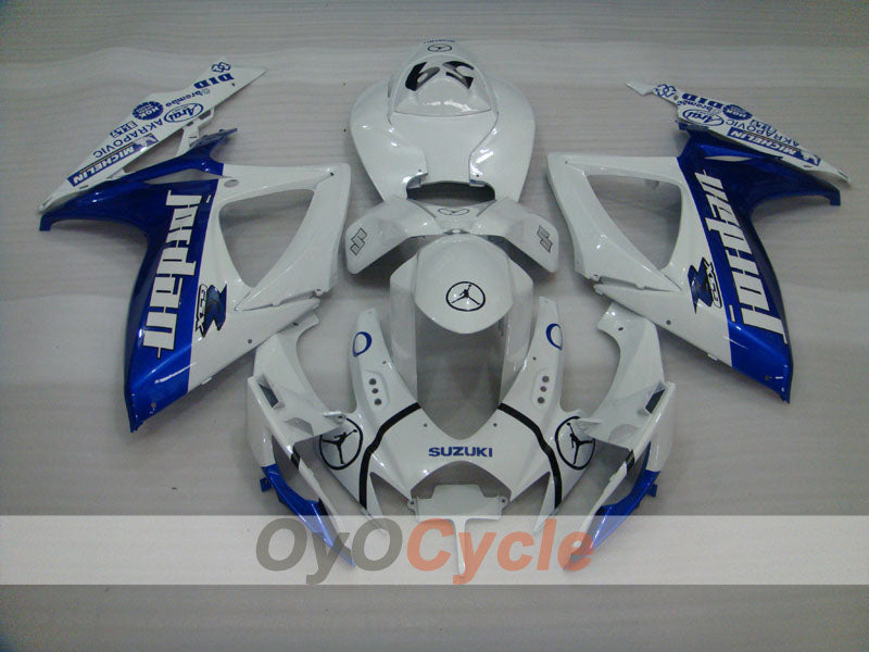Kit carenatura a iniezione per GSX R750 06-07 - Blu, Bianco - Jordan #OYO87901302 Immagine secondaria del prodotto