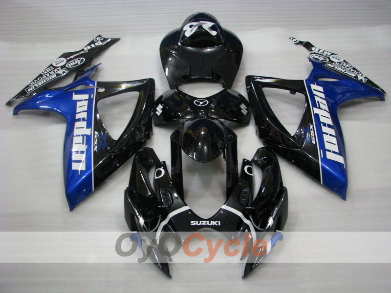 Kit carene a iniezione per GSX R600 06-07 - Blu, Nero - Jordan #OYO87901509 Immagine secondaria del prodotto
