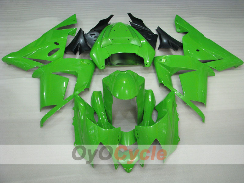 Kit carene a iniezione per NINJA ZX-10R 04-05 - Verde, Nero - Stile di fabbrica #OYO87901516 Immagine secondaria del prodotto