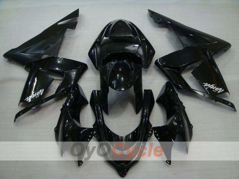 Carene ad iniezione per NINJA ZX-10R 04-05 - Nero - Stile di fabbrica #OYO87901526 Immagine secondaria del prodotto