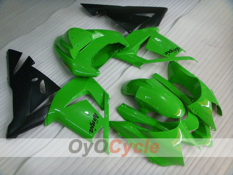 Kit carene a iniezione per NINJA ZX-10R 04-05 - Verde, Nero - Stile Factory #OYO87901528 Immagine principale del prodotto