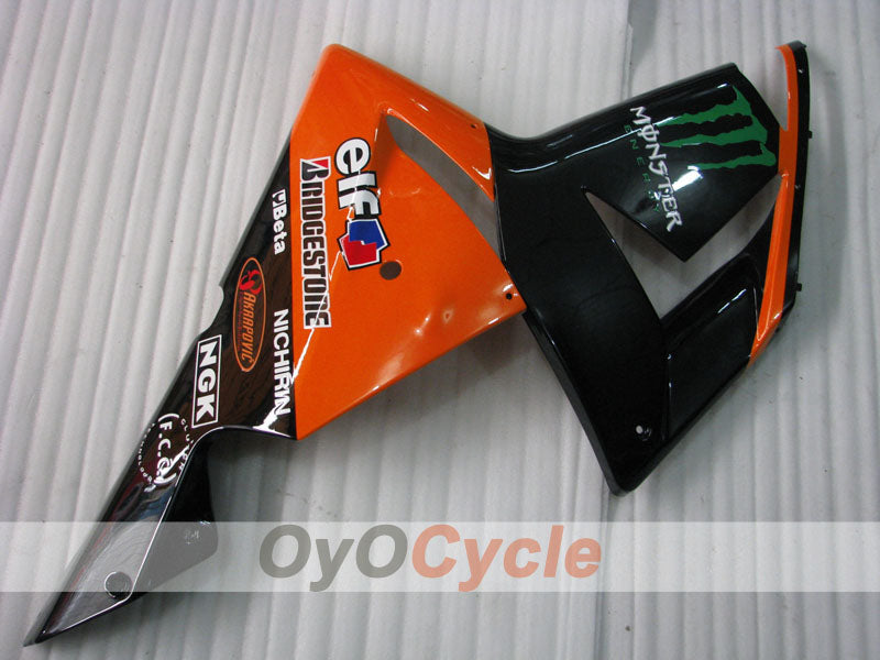 Carena laterale destra e sinistra per Kawasaki 04-05 Ninja ZX-10R #OYO87913337 Immagine secondaria del prodotto