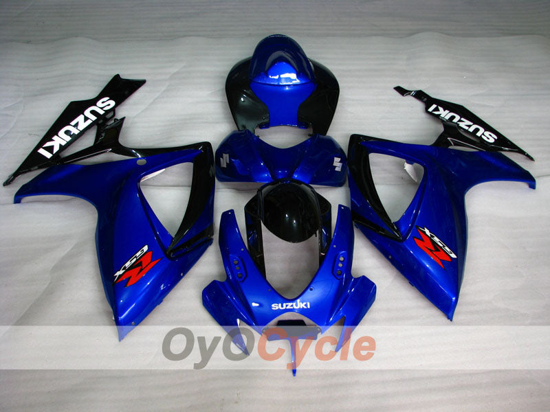 Kit carenatura a iniezione per GSX R750 06-07 - Blu, Nero - Stile di fabbrica #OYO87901327 Immagine secondaria del prodotto