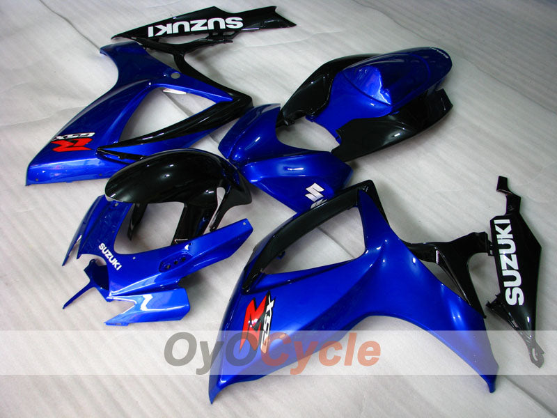 Kit carenatura a iniezione per GSX R750 06-07 - Blu, Nero - Stile di fabbrica #OYO87901327 Immagine principale del prodotto