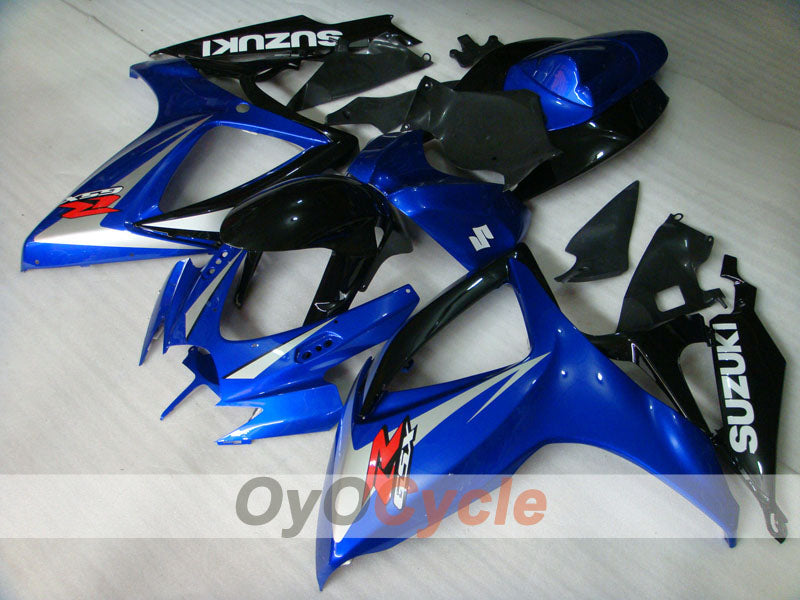 Carenatura a iniezione per GSX R750 anni 06-07 - Blu, Nero - Stile fabbrica #OYO87901339 Immagine secondaria del prodotto