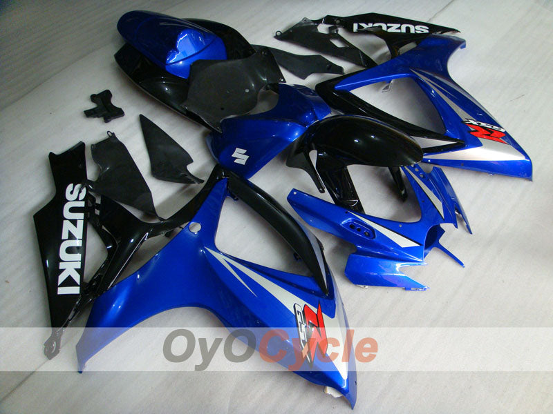 Carenatura a iniezione per GSX R750 anni 06-07 - Blu, Nero - Stile fabbrica #OYO87901339 Immagine principale del prodotto