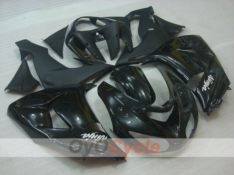 Kit carene a iniezione per NINJA ZX-10R 06-07 - Nero, Grigio - Stile originale #OYO87901582 Immagine secondaria del prodotto