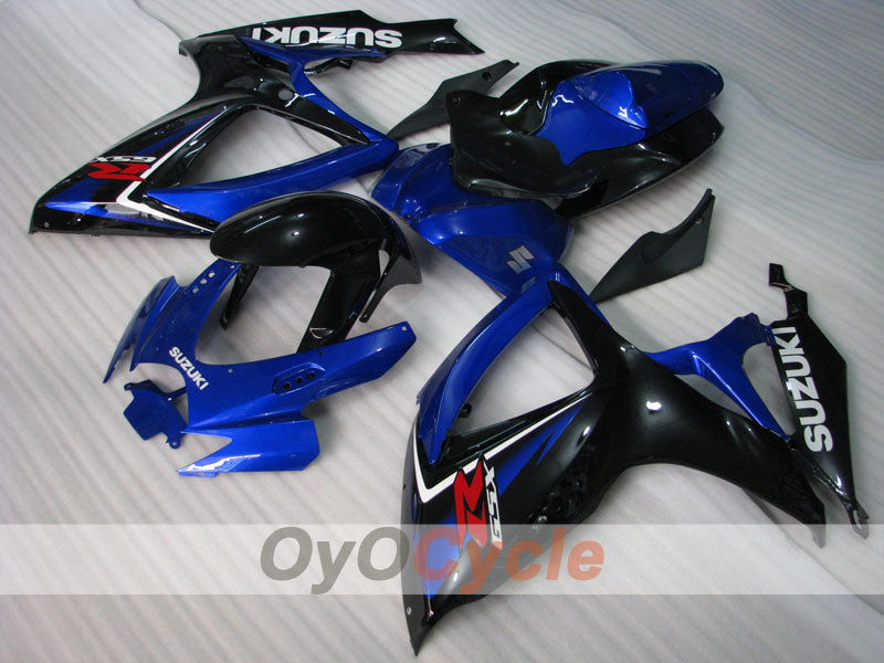Carenatura a iniezione per GSX R750 06-07 - Blu, Nero - Stile di fabbrica #OYO87901347 Immagine principale del prodotto