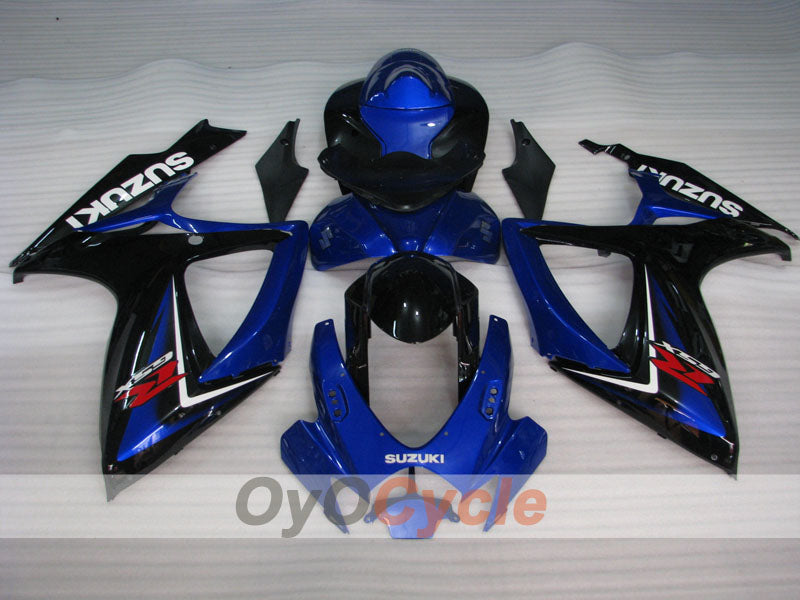 Carenatura a iniezione per GSX R750 06-07 - Blu, Nero - Stile di fabbrica #OYO87901347 Immagine secondaria del prodotto