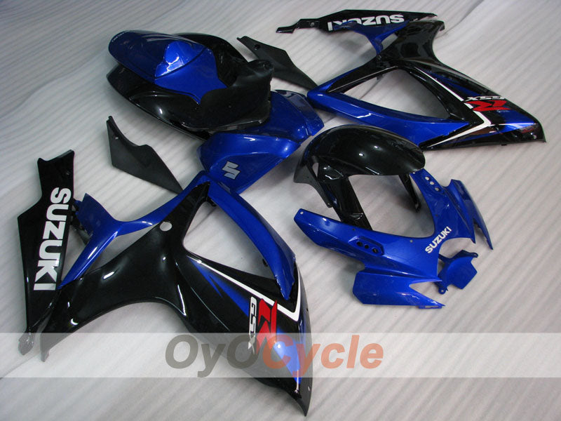 Carenatura a iniezione per GSX R600 06-07 - Blu, Nero - Stile di fabbrica #OYO87901585 Immagine secondaria del prodotto