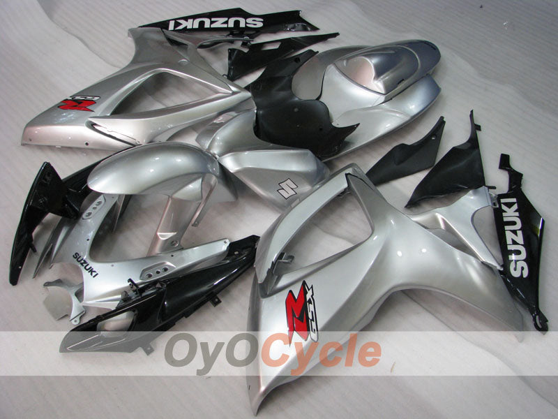 Carenatura a iniezione per GSX R750 anni 06-07 - Nero, Grigio - Stile originale #OYO87901349 Immagine secondaria del prodotto