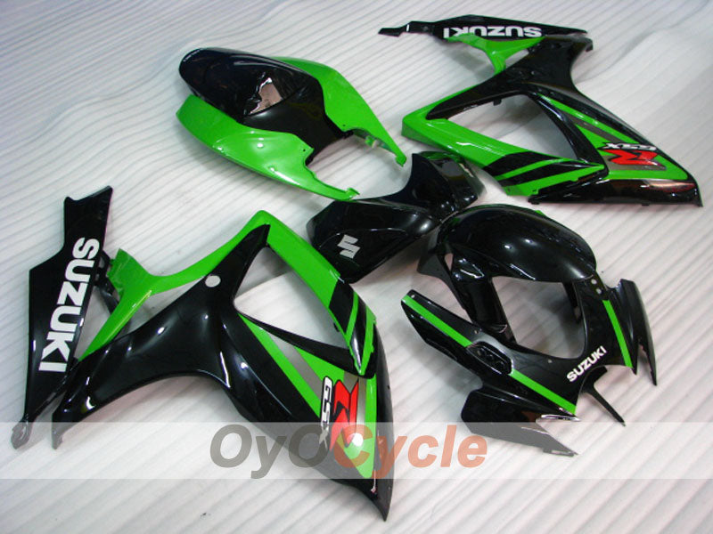 Kit carene a iniezione per GSX R750 06-07 - Verde, Nero - Stile di fabbrica #OYO87901350 Immagine principale del prodotto