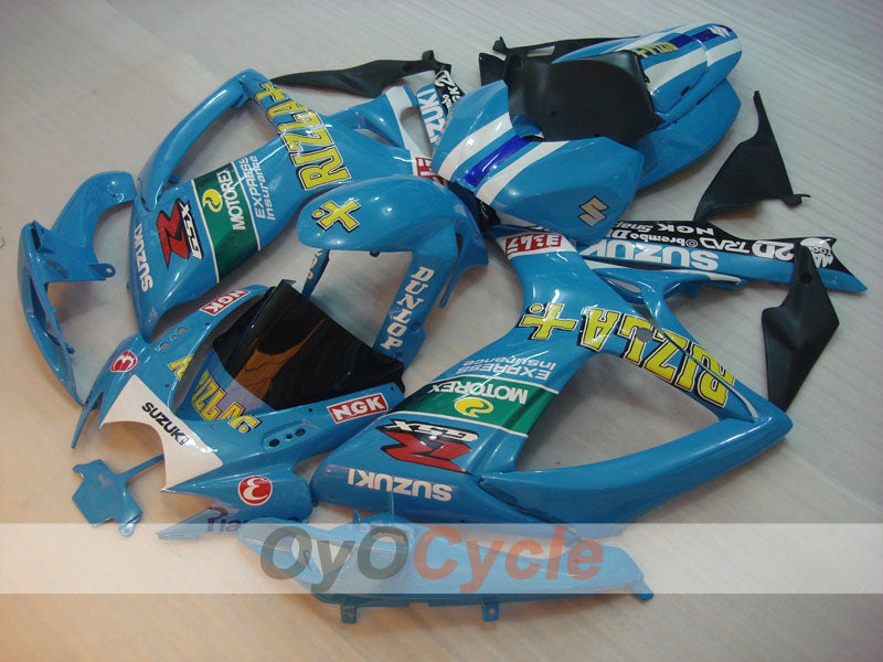Kit carene a iniezione per GSX R750 06-07 - Blu, Nero - Rizla+ #OYO87901368 Immagine principale del prodotto