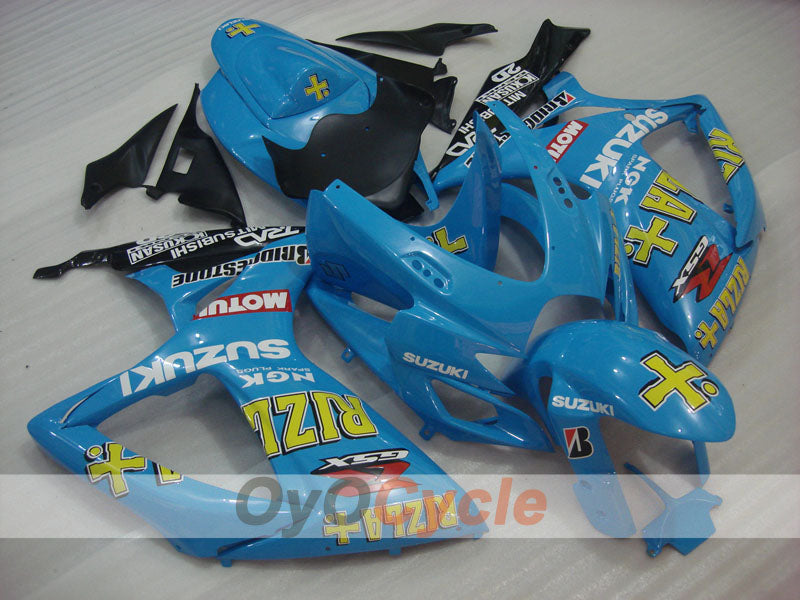 Carenatura a iniezione per GSX R600 06-07 - Blu, Nero - MOTUL, Rizla+ #OYO87901603 Immagine principale del prodotto