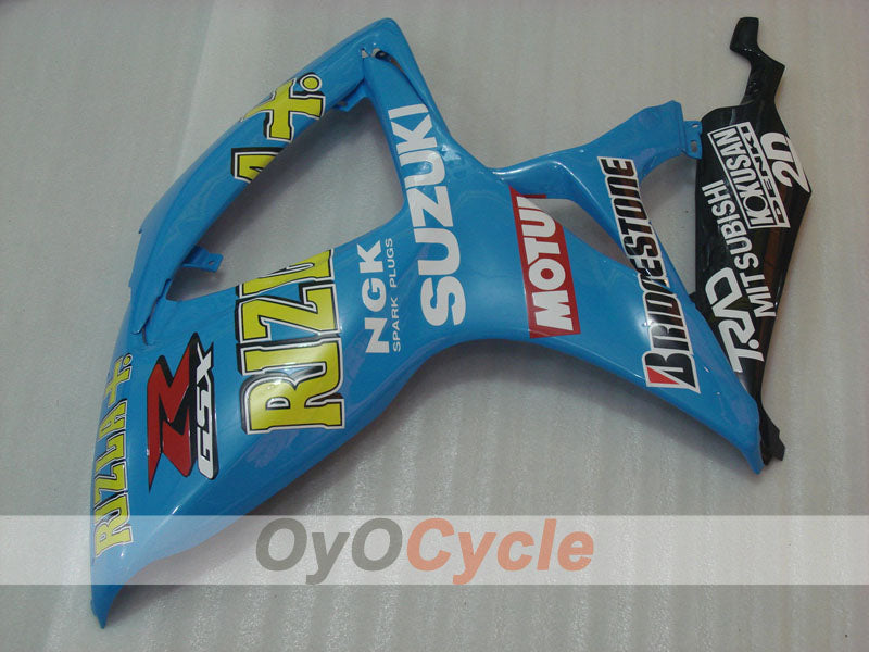 Carenatura lato destro e sinistro per Suzuki 06-07 GSXR750 #OYO87909799 Immagine secondaria del prodotto