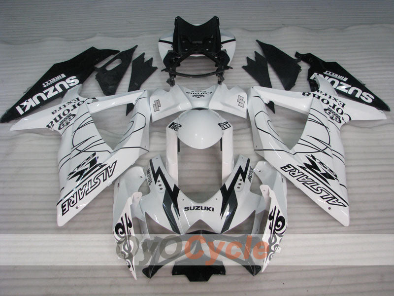 Carene a iniezione per GSX R750 08-10 - Bianco, Nero - Corona #OYO87901385 Immagine secondaria del prodotto