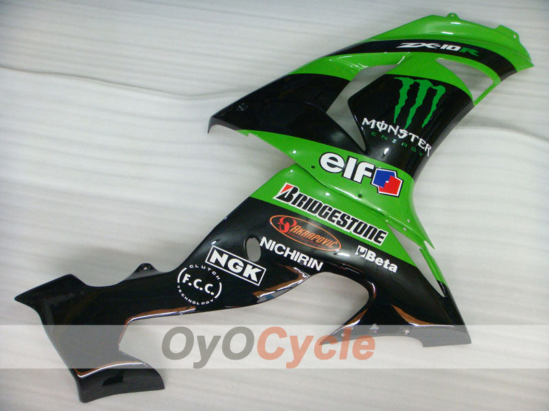 Carena lato sinistro e destro per Kawasaki 06-07 Ninja ZX-10R #OYO87913384 Immagine secondaria del prodotto