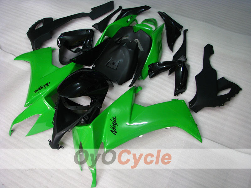 Kit carene a iniezione per NINJA ZX-10R 08-10 - Verde, Nero - Stile Factory #OYO87901642 Immagine principale del prodotto