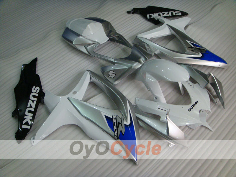 Kit Carene a Iniezione per GSX R600 08-10 - Bianco, Nero - Stile Originale #OYO87901656 Immagine principale del prodotto
