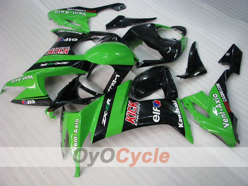 Kit carenatura a iniezione per NINJA ZX-10R 08-10 - Verde, Nero - PIRELLI #OYO87901663 Immagine principale del prodotto