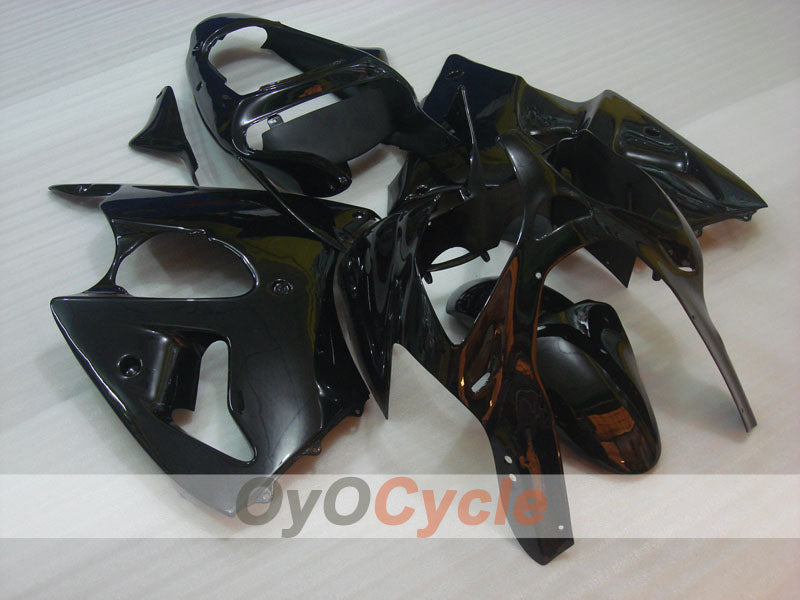 Kit carenatura a iniezione per NINJA ZX-6R del 00-02 - Nero - Stile di fabbrica #OYO87901680 Immagine principale del prodotto