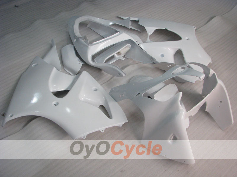 Kit carenatura a iniezione per NINJA ZX-6R 00-02 - Bianco - Stile Fabbrica #OYO87901689 Immagine principale del prodotto