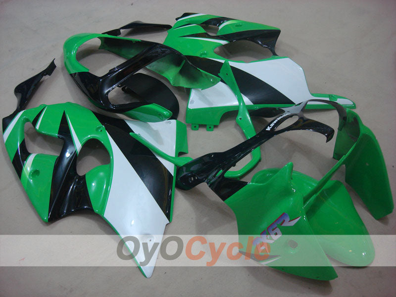 Carenatura a iniezione per NINJA ZX-6R 00-02 - Verde, Bianco - Stile Originale #OYO87901694 Immagine principale del prodotto