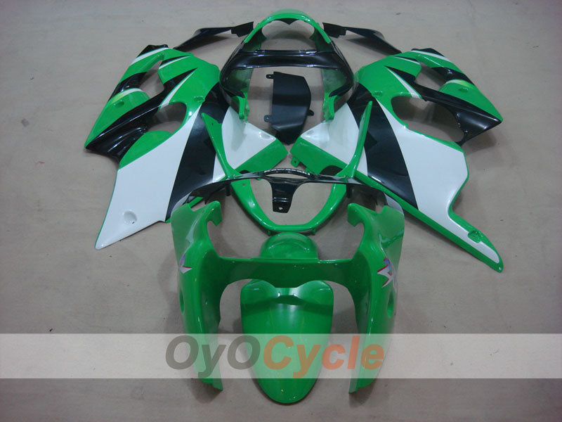 Carenatura a iniezione per NINJA ZX-6R 00-02 - Verde, Bianco - Stile Originale #OYO87901694 Immagine secondaria del prodotto