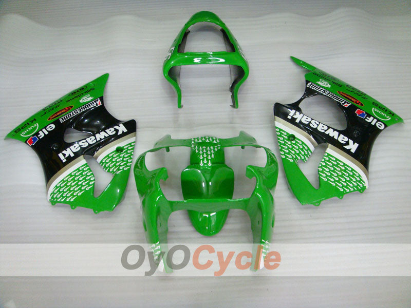 Carenatura a iniezione per NINJA ZX-6R 00-02 - Verde, Nero - Stile di fabbrica #OYO87901695 Immagine secondaria del prodotto