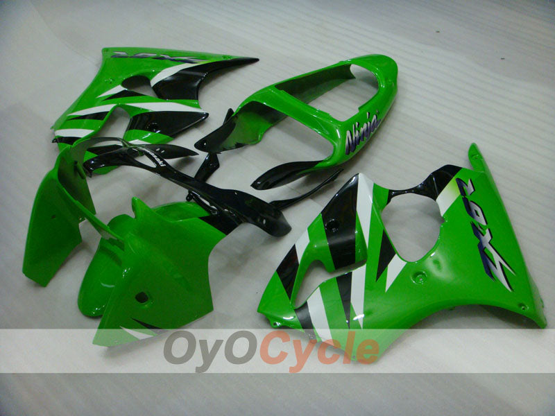 Kit carene a iniezione per NINJA ZX-6R 00-02 - Verde, Nero - Stile di fabbrica #OYO87901696 Immagine secondaria del prodotto