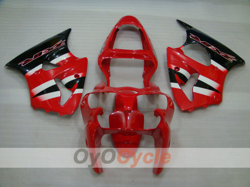 Kit carene a iniezione per NINJA ZX-6R 00-02 - Rosso, Nero - Stile di fabbrica #OYO87901697 Immagine secondaria del prodotto