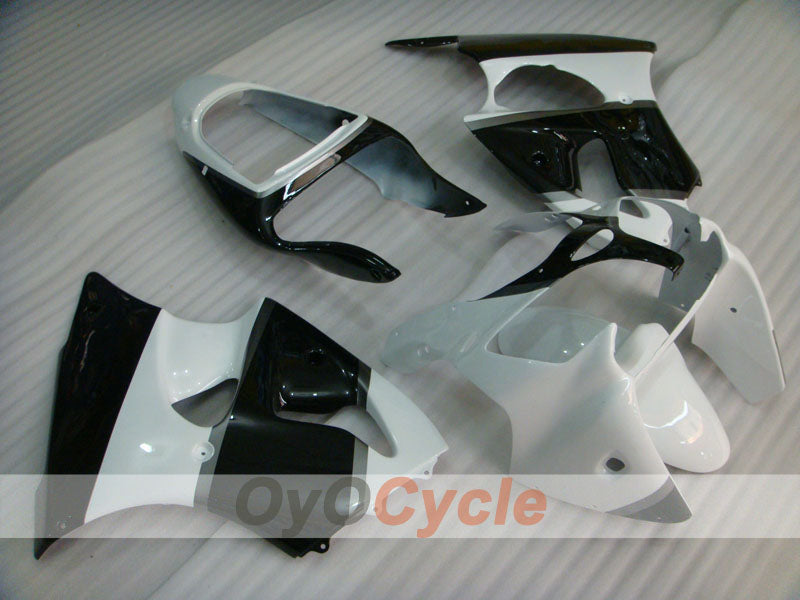 Kit carenatura a iniezione per NINJA ZX-6R del 00-02 - Bianco, Nero - Stile di fabbrica #OYO87901700 Immagine principale del prodotto