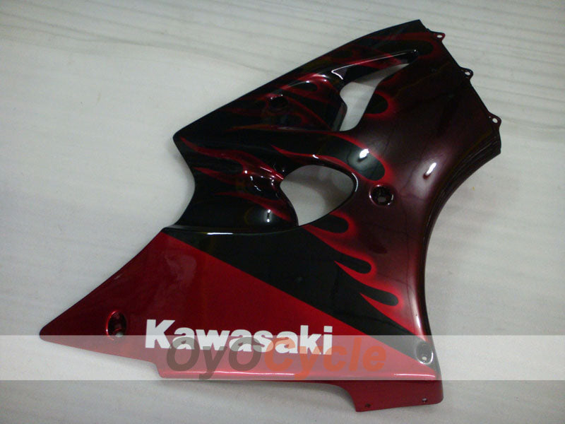 Carenatura lato sinistro e destro per Kawasaki 00-02 Ninja ZX-6R #OYO87912920 Immagine secondaria del prodotto