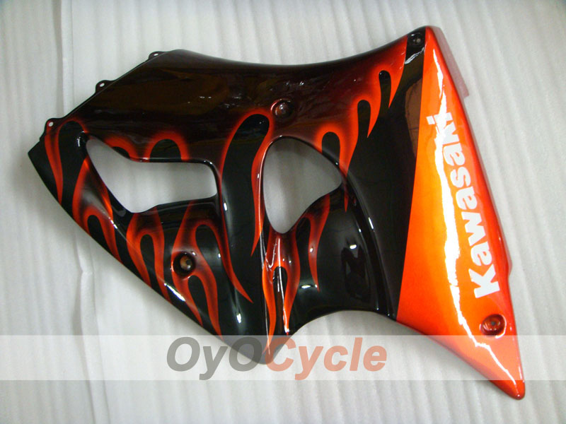 Carena lato sinistro e destro per Kawasaki 00-02 Ninja ZX-6R #OYO87912923 Immagine secondaria del prodotto