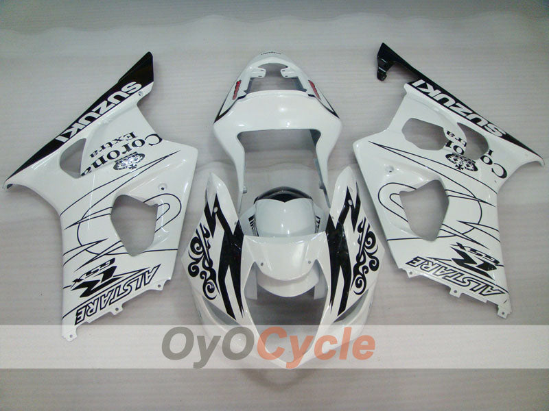 Kit carene a iniezione per GSX R1000 03-04 - Bianco, Nero - Corona #OYO87901727 Immagine secondaria del prodotto