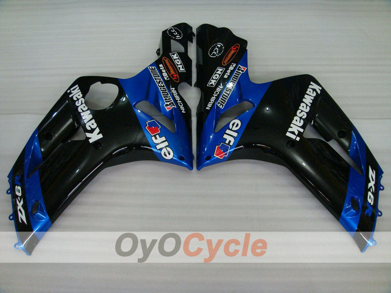 Carene lato sinistro e destro per Kawasaki Ninja ZX-6R 03-04 #OYO87913010 Immagine principale del prodotto