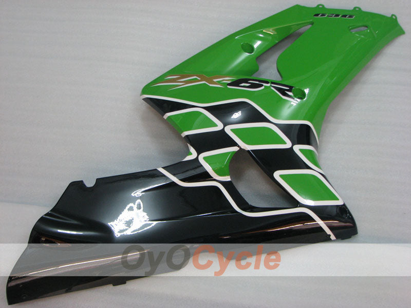 Carenatura lato destro e sinistro per Kawasaki Ninja ZX-6R 03-04 #OYO87913013 Immagine secondaria del prodotto