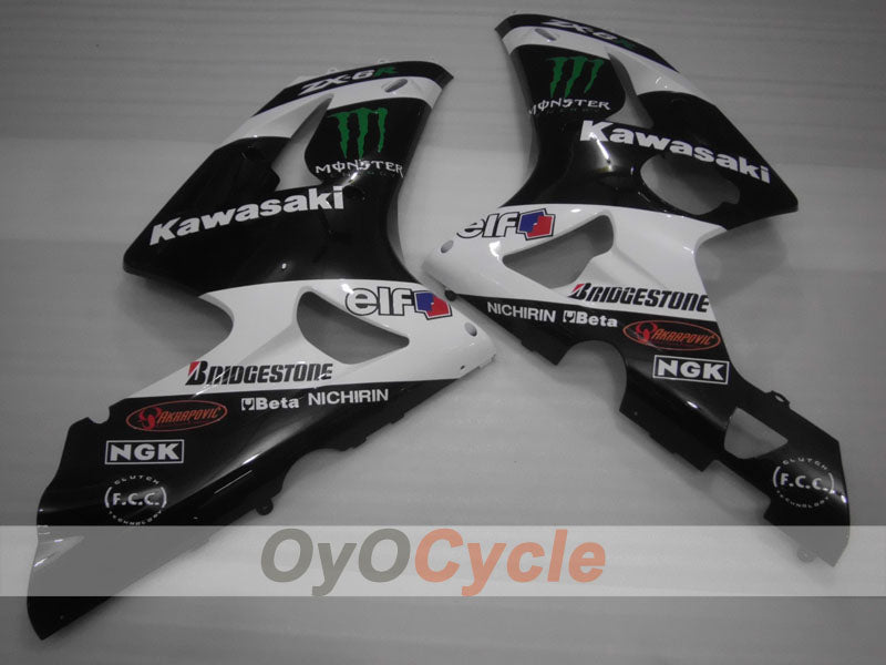 Carenatura Lato Destro e Sinistro Per Kawasaki 03-04 Ninja ZX-6R #OYO87913023 Immagine principale del prodotto